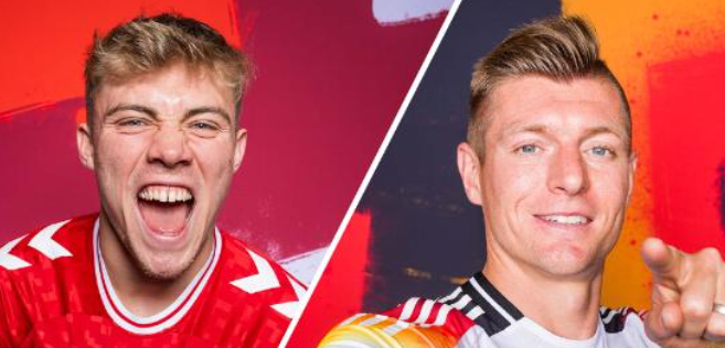 Хаверц останува во нападот, Сане го заменува Вирц во дуелот на Германија против Данска