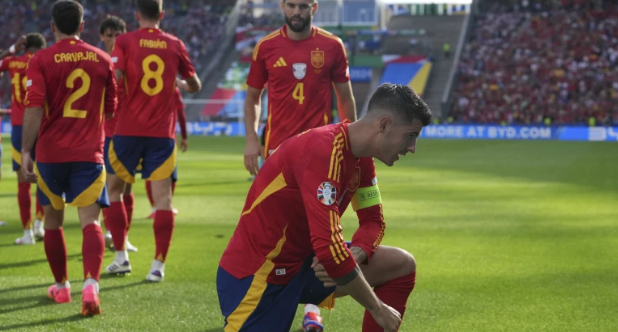 ВИДЕО: Шпанија ја прегази Хрватска уште во прво полувреме