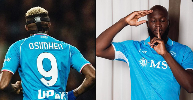 Наполи му го зеде дресот со број девет на Осимен и го даде на Лукаку!