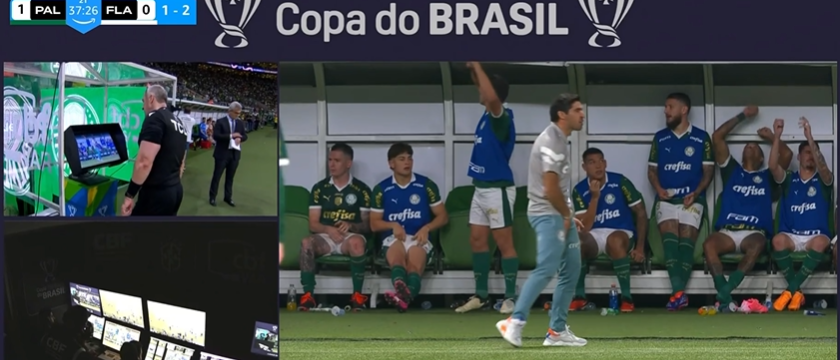 Нов ВАР циркуз: Судијата отиде да анализира што правел тренерот на клупата! (ВИДЕО)