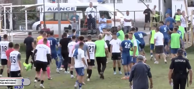 Вардар Неготино: Се оградуваме од вчерашниот настан и ја осудуваме личноста која го нападна голманот Андов