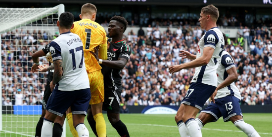 Засега нема голови на градското дерби помеѓу Тотенхем и Арсенал