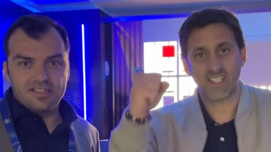 Пандев го следеше дуелот на Интер заедно со легендите (ВИДЕО)