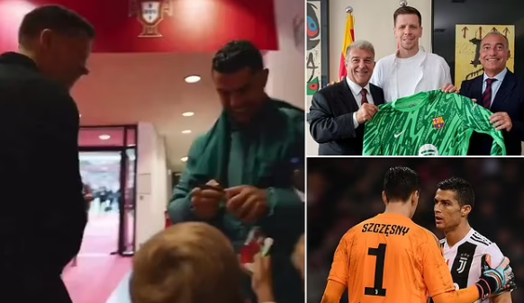 Роналдо го „пецна“ Јуве во разговорот со Шчесни: Потпиша за голем клуб! (ВИДЕО)