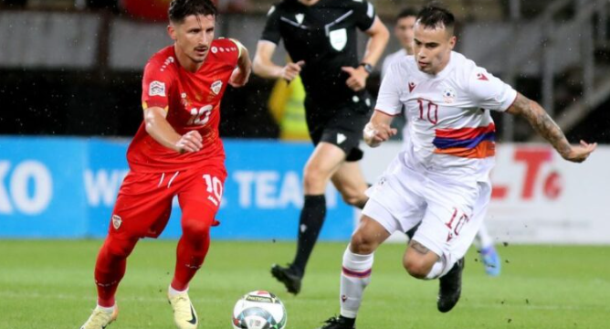 Офанзивен состав на Македонија за дуелот со Летонија