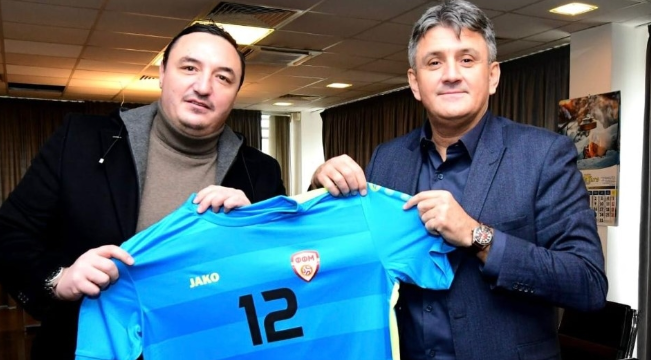 Омерагиќ и Ристовски остварија средба: Се разговараше за развојот на мак-фудбалот