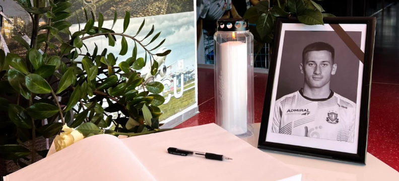 Хрватскиот фудбалски клуб Горица отвори книга на жалост за Андреј Лазаров