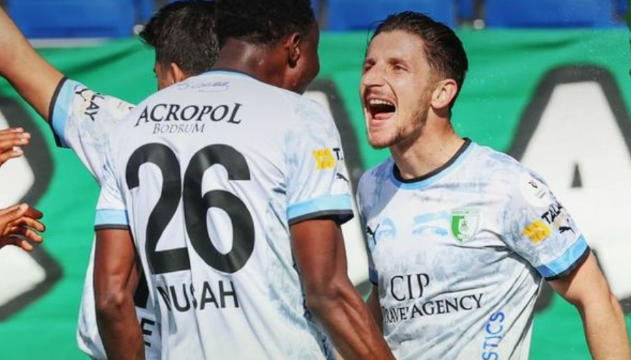 Енис Барди го постигна својот прв гол за Бодрумспор (ВИДЕО)