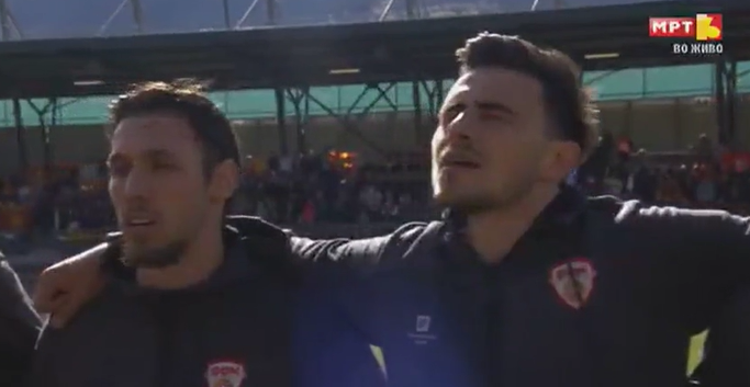 Голема сплотеност: Македонската химна грмеше на трибините во Вадуц (ВИДЕО)