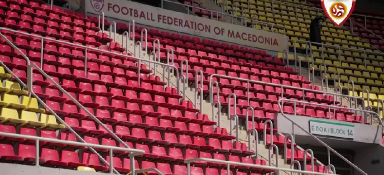 Градски конечно ќе светне, исчистени трибините (ВИДЕО)