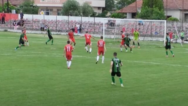 Срамен потег на Кожуф: Дефанзивците стоеја, гостите лесно дадоа гол (ВИДЕО)