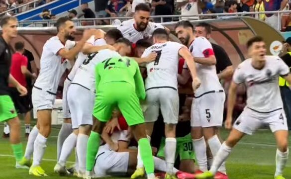 Шкендија обезбеди европска есен со победа во Букурешт! (ВИДЕО)